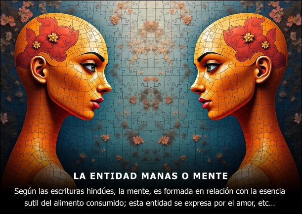 Imagen del escrito; La entidad manas o mente, de Ramana Maharshi