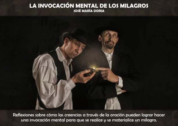 Imagen del escrito; La invocación mental de los milagros, de Jose Maria Doria