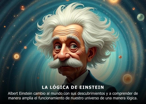 Imagen del escrito; La lógica de Einstein, de Albert Einstein