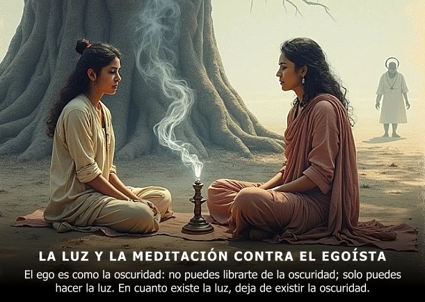 Luz y meditación contra el egoísta y el ignorante - POR: OSHO