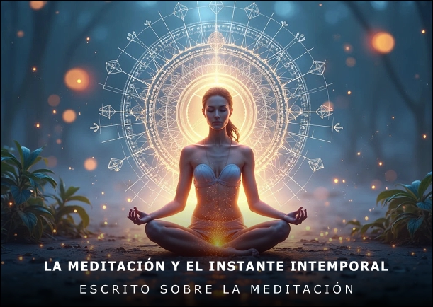 Imagen del escrito; La meditación y el instante intemporal, de Jiddu Krishnamurti