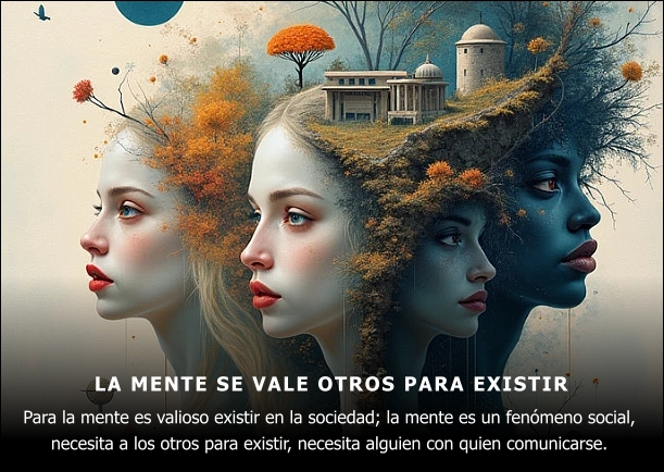 Imagen; La mente necesita a otros para existir; Osho