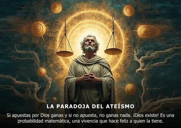 La paradoja del ateísmo - POR: BLAISE PASCAL