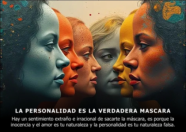 Imagen; La personalidad es la verdadera mascara; Barry Long