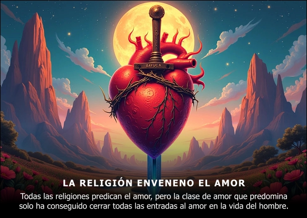 Imagen; La religión enveneno el amor; Osho