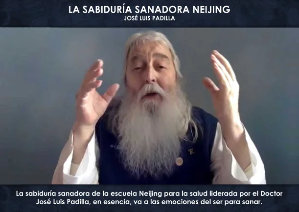 Imagen del escrito; La sabiduría sanadora Neijing, de Jose Luis Padilla