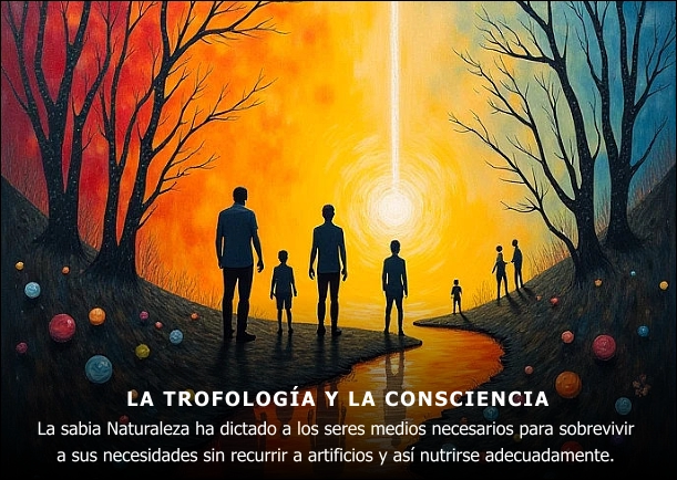 Imagen del escrito; La trofología y la consciencia, de Sobre La Salud