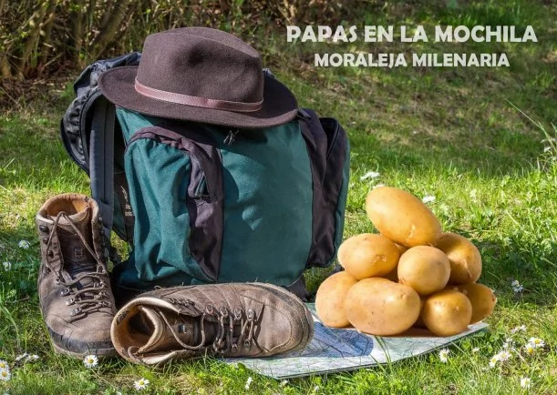 Imagen; Las papas moraleja milenaria; Mahatma Gandhi