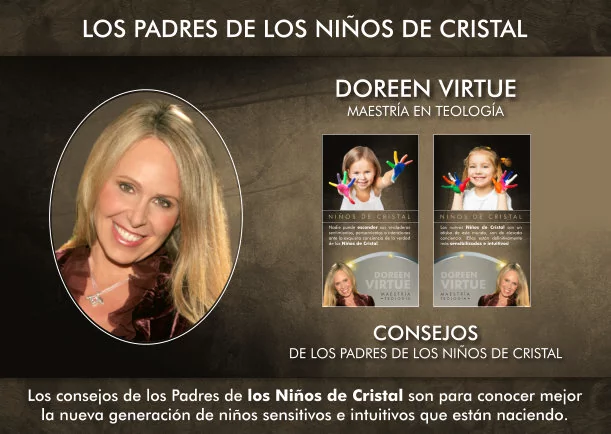 Imagen del escrito; Lección de los Padres a los jóvenes de Cristal, de Doreen Virtue