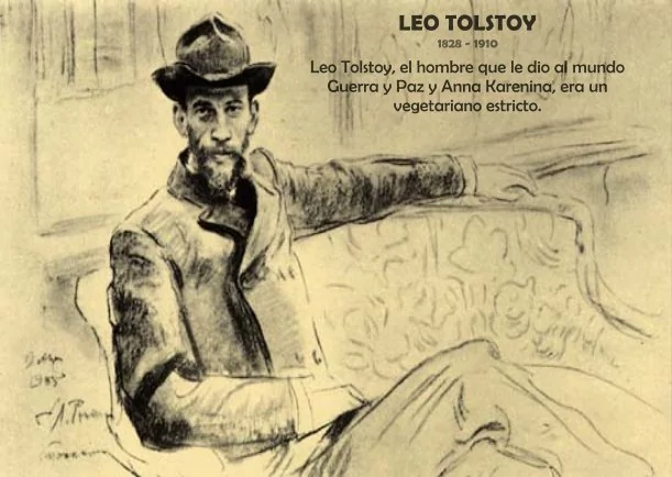 Imagen del escrito de Leon Tolstoi