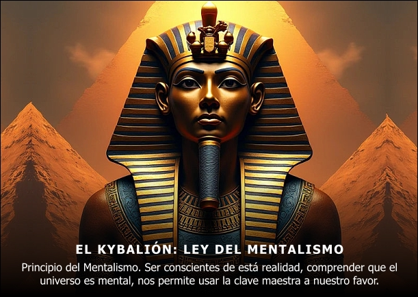 Imagen; Ley del mentalismo - El kybalión; El Kybalion