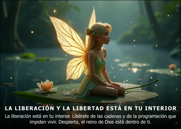 Imagen; La liberación y la libertad está en tu interior; Anthony De Mello