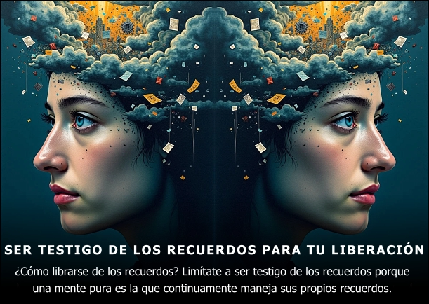 Imagen; Limitate a ser testigo de los recuerdos; Osho