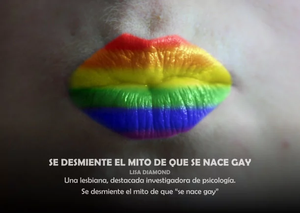 Imagen del escrito; Se desmiente el mito de que se nace gay, de Akashicos