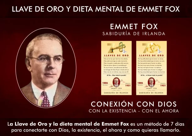 Imagen del escrito de Emmet Fox