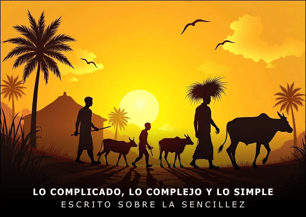 Lo complicado, lo complejo y lo simple - POR: PABLO VAUDAGNA