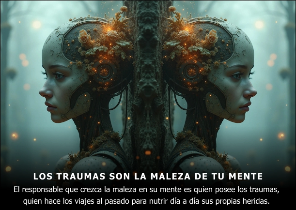 Imagen; Los traumas son la maleza de tu mente; Sobre La Mente