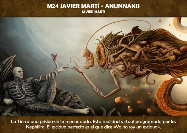 Imagen; M24 Javier Martí - Anunnakis; Akashicos