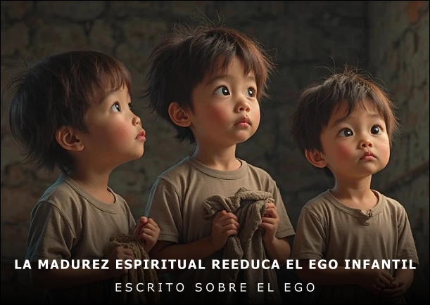 Imagen del escrito; La madurez espiritual reeduca el ego infantil, de Laura Foletto