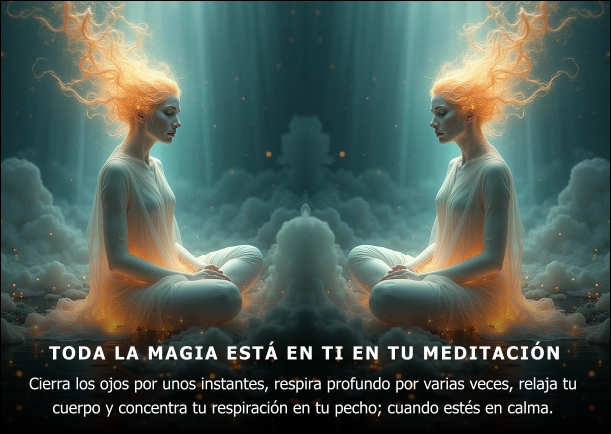 Toda la magia está en ti en tu meditación - POR: JBN LIE
