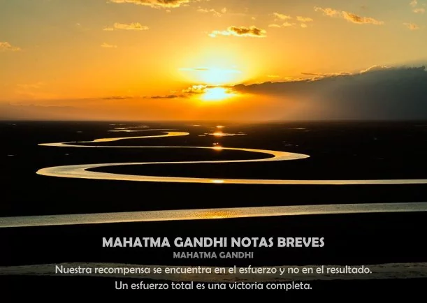 Imagen; Mahatma Gandhi notas breves; Mahatma Gandhi