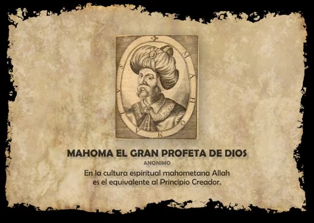 Imagen; Mahoma el gran profeta de Dios; Mahoma