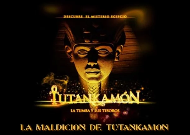 Imagen del escrito; La maldición de tutankamon, de Nota Biografica