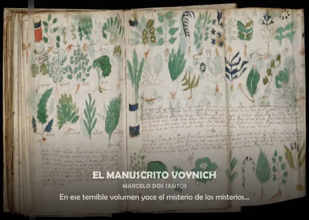 Imagen del escrito; El manuscrito Voynich, de Akashicos