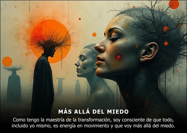 Imagen del escrito; Más allá del miedo, de Miguel Ruiz