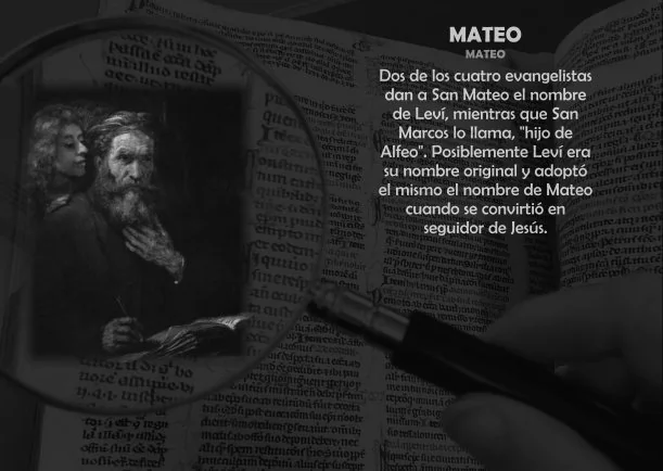 Biografía de Mateo - POR: MATEO BIBLIA