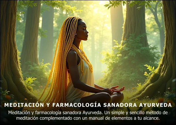 Imagen del escrito; Meditación y farmacología sanadora Ayurveda, de Vasant Lad