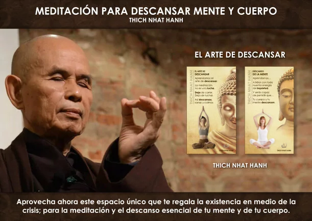 Imagen; Meditación para descansar mente y cuerpo; Thich Nhat Hanh
