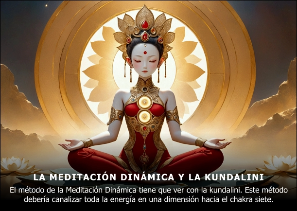 Imagen del escrito; La Meditación dinámica y la Kundalini, de Osho