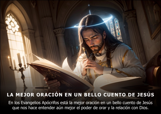 Imagen del escrito; La mejor oración en un bello cuento de Jesús, de Sobre Jesus