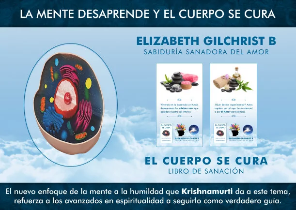 Imagen; La mente desaprende y el cuerpo se cura; Elizabeth Gilchrist B