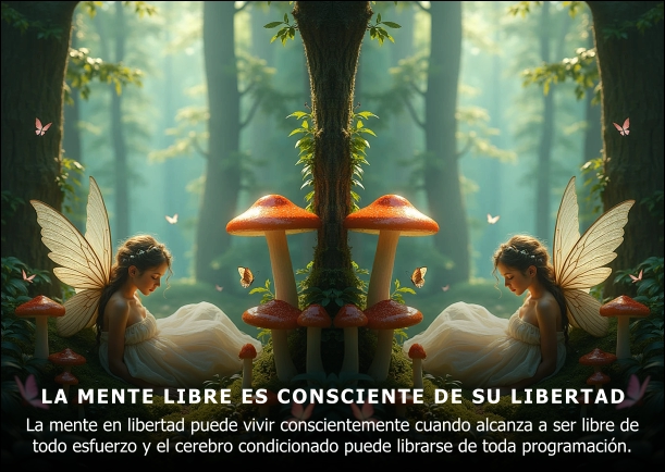 Imagen; La mente libre es consciente de su libertad; Jiddu Krishnamurti