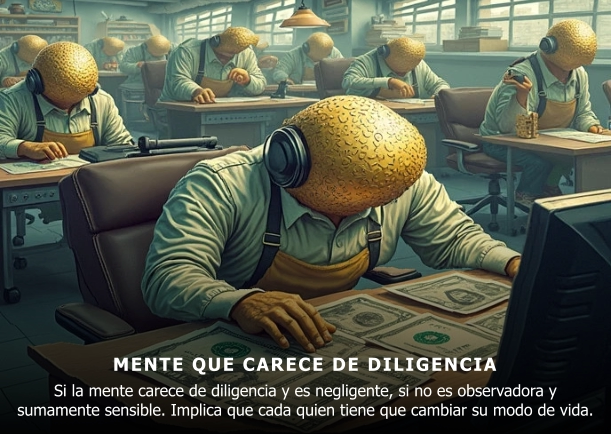 Imagen; Mente que carece de diligencia; Jiddu Krishnamurti