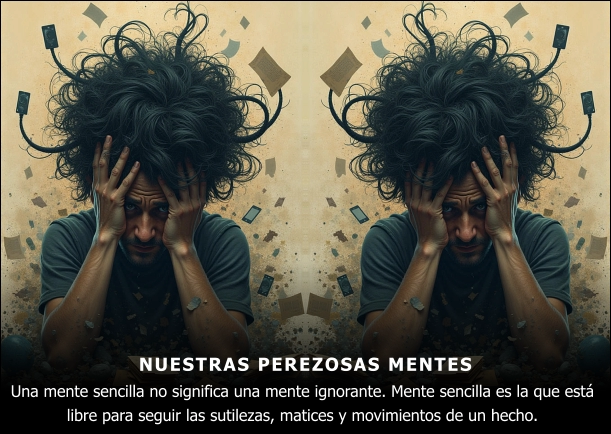 Imagen; Nuestras perezosas mentes; Jiddu Krishnamurti