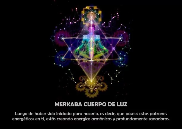 Imagen del escrito; Merkaba cuerpo de luz, de Jbn Lie