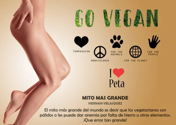 Imagen del escrito; Veganos: Mito más grande, de Jbn Lie