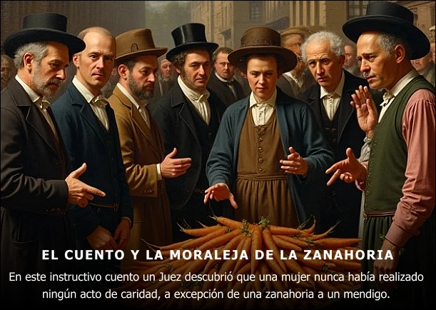 Imagen; La moraleja de la zanahoria; Anthony De Mello