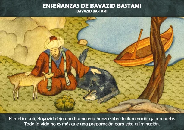 Imagen del escrito; Moralejas de Bayazid Bastami, de Bayazid Bastami