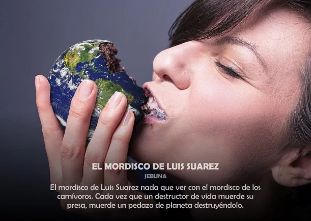 Imagen; El mordisco de Luis Suárez; Jebuna