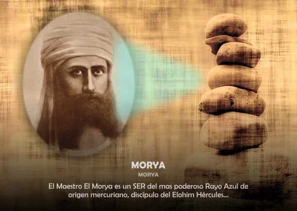 Imagen del escrito de Morya