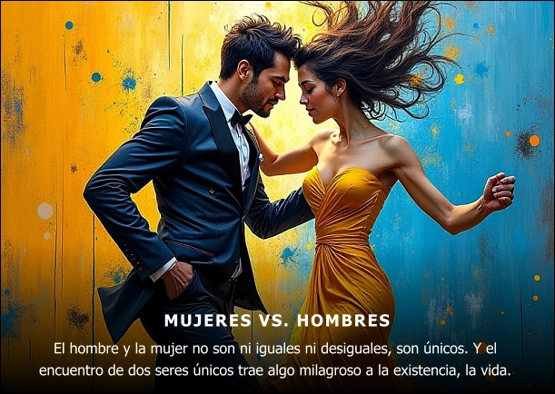 Imagen del escrito; Mujeres vs Hombres, de Osho