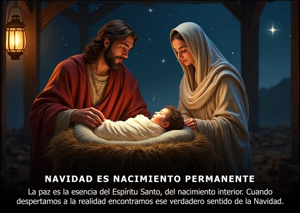 Imagen del escrito; Navidad es nacimiento permanente, de Isabella Di Carlo