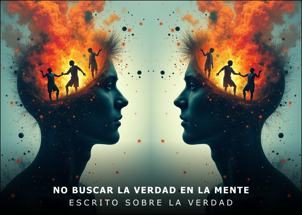 Imagen; No buscar la verdad en la mente; Jiddu Krishnamurti