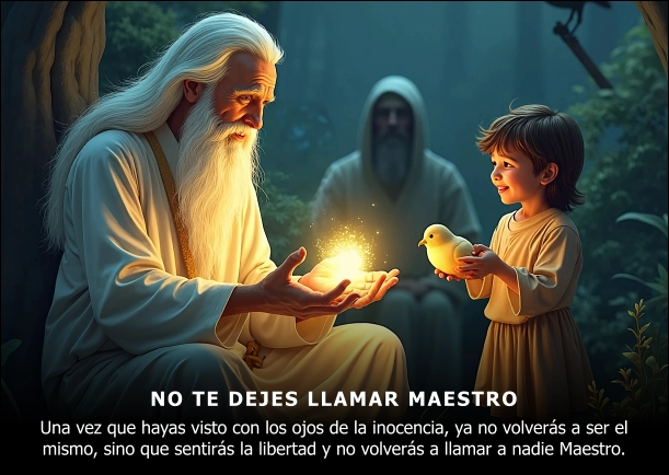 Imagen; No te dejes llamar Maestro; Anthony De Mello