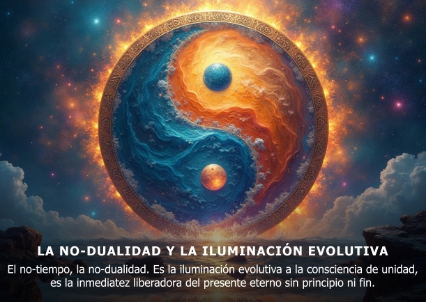 Imagen del escrito; La no-dualidad y la iluminación evolutiva, de Andrew Cohen