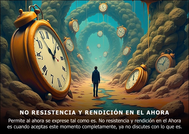 Imagen; No resistencia y rendición en el ahora; Eckhart Tolle